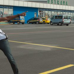 Usain Bolt příletěl do Ostravy,<br /> 21. 5. 2012